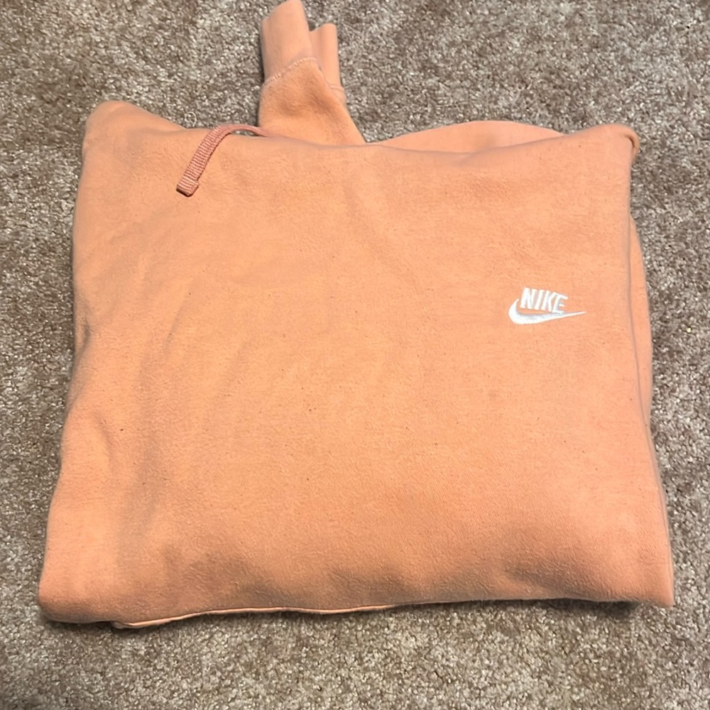 Nike Salmon Hoodie Sweatshirt - XL